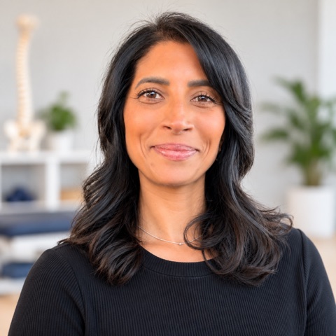 Portrait of Anita Bealer, physiotherapist